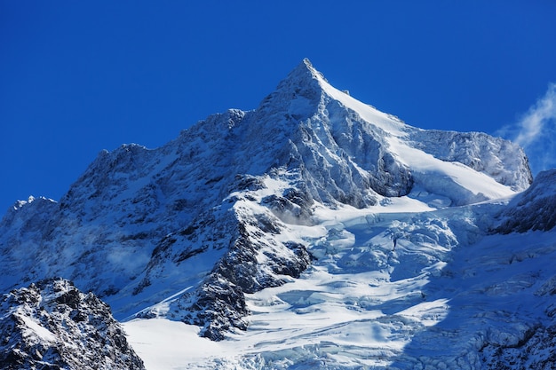 Belas paisagens naturais no Parque Nacional Mount Cook, Ilha do Sul, Nova Zelândia