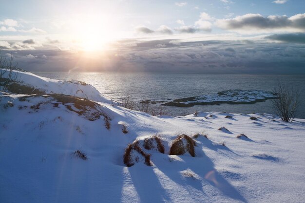 Foto belas paisagens norueguesas