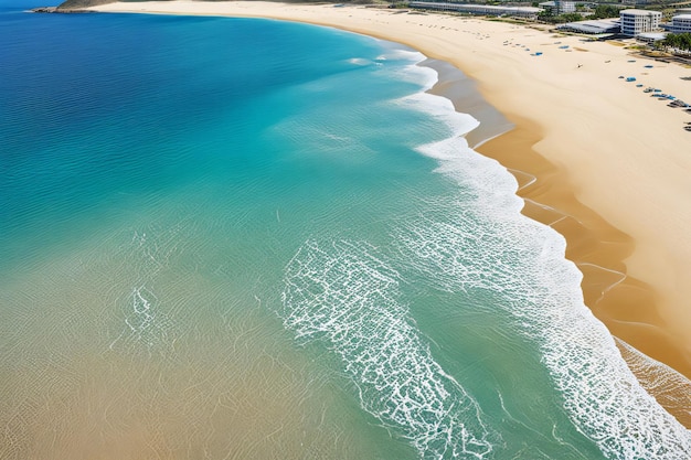 Belas praias tropicais e mar