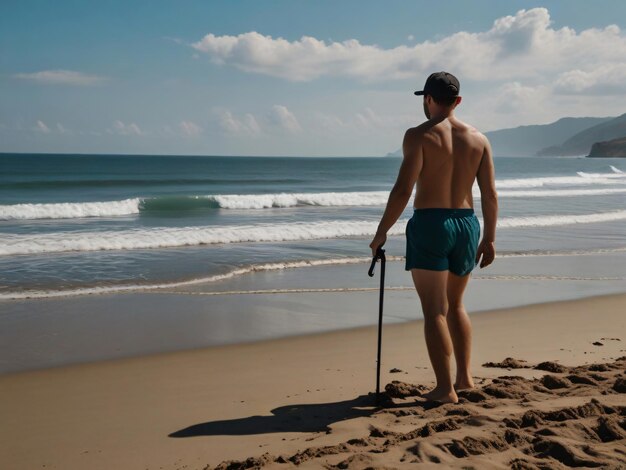 Foto belas praias tropicais e mar