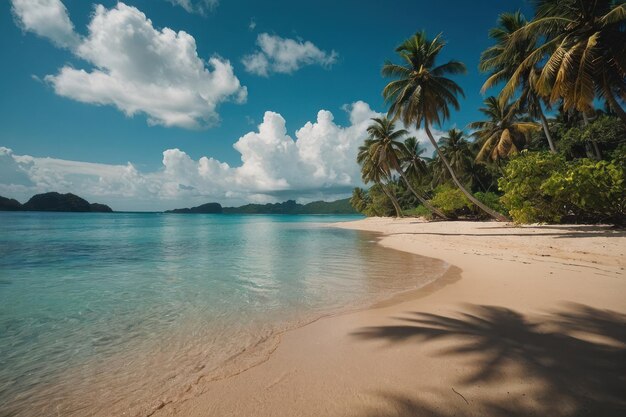 Belas praias tropicais