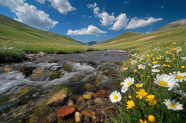 Beleza da natureza gerada pela IA