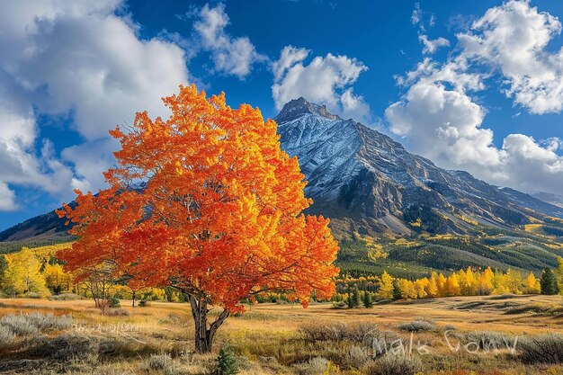 Beleza da natureza gerada pela IA