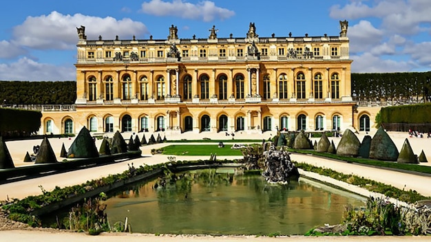 Beleza deslumbrante do palácio real