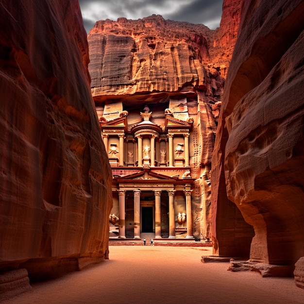 Beleza inspiradora de Petra