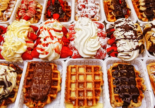 Belgische Waffeln in Brüssel