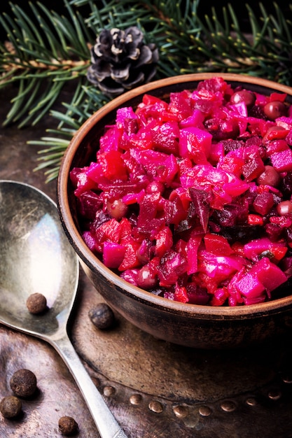 Beliebte Gemüsesalat-Vinaigrette