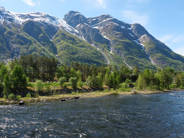 Foto belíssima noruega.