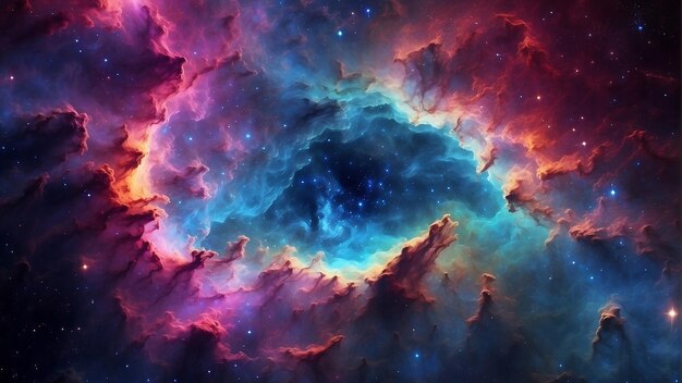 Foto bella nube nebulosa espacio galaxia cielo nocturno universo astronomía supernova fondo papel de pared