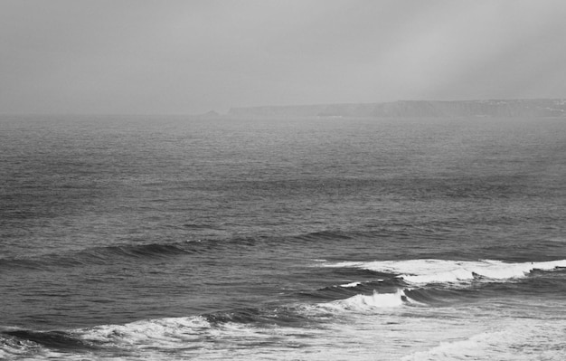 Bellas artes del paisaje de la costa del océano Atlántico