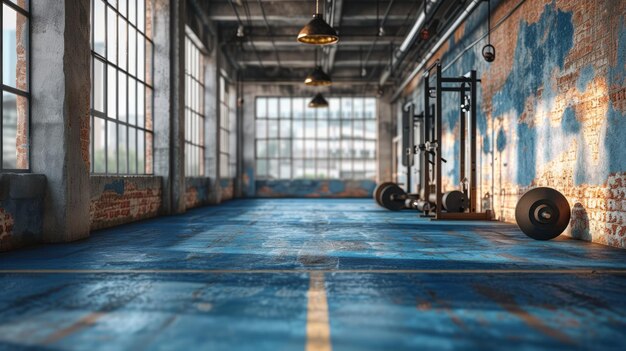 Bellas fotografías para la publicidad del gimnasio