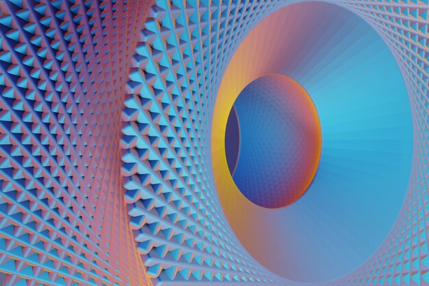 Bellas imágenes de fondo abstractas y coloridas de ondas dinámicas de estallido de estrellas en 3D