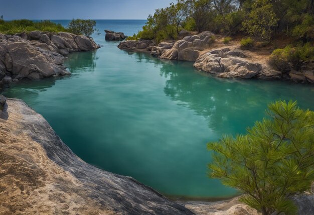 La belleza del agua en la naturaleza