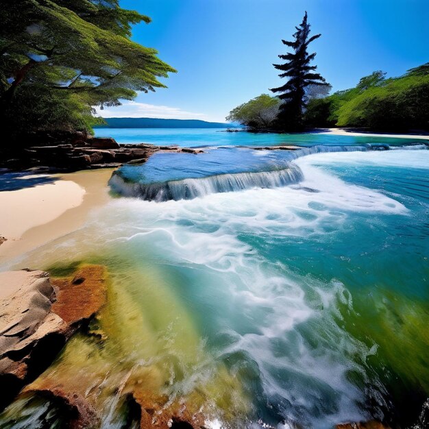 La belleza del agua en la naturaleza