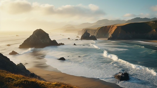 Una belleza diversa adorna la costa de California