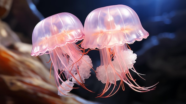 La belleza etérea de las medusas