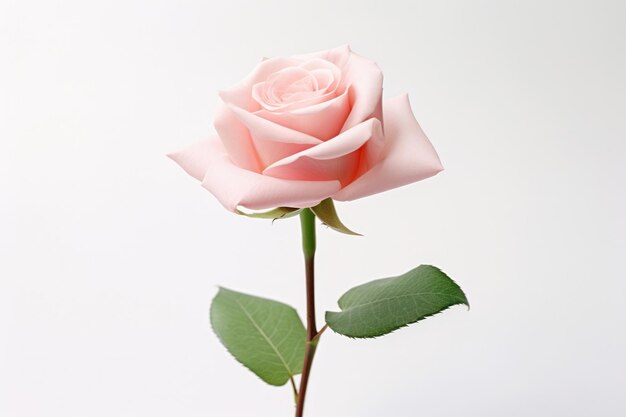 La belleza de la hoja de rosa la naturaleza el romance la flor de la planta blanca el pétalo de la flor