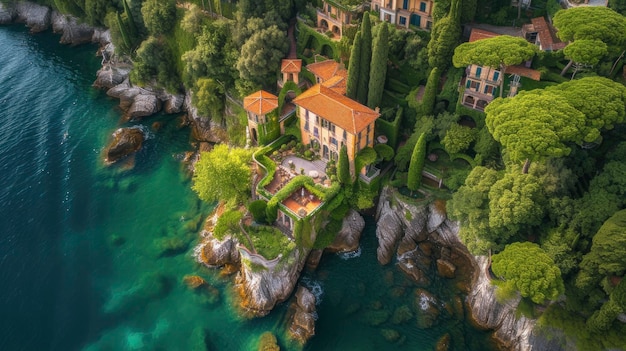 La belleza de Italia capturada por una cámara de avión no tripulado