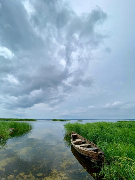 Foto la belleza de los lagos de braslav