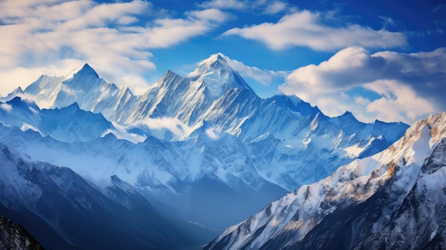 La belleza de las nubes el fondo del cielo