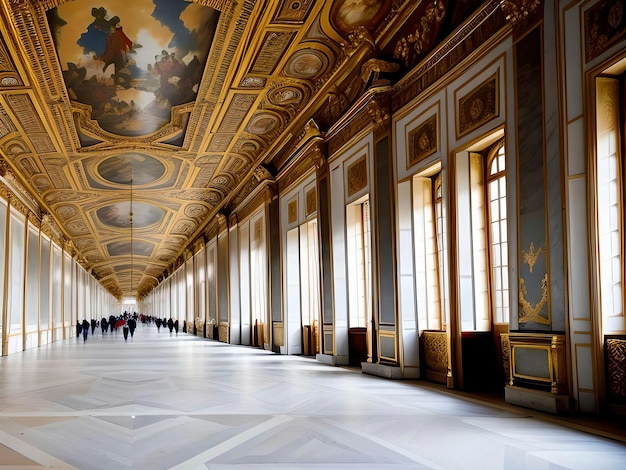 Foto la belleza del palacio de versalles