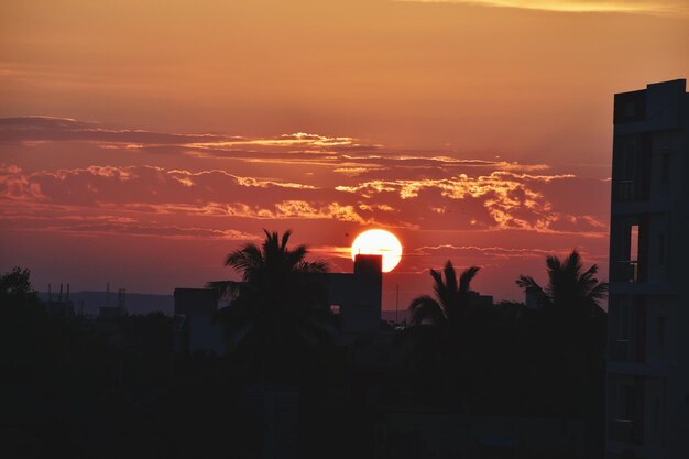 La belleza del sol naciente