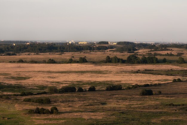 Belo campo de outono.