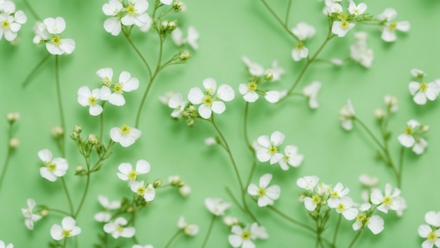 belo fundo de flores generativo ai