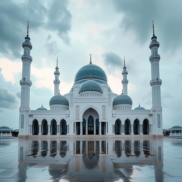 Foto belo fundo de mesquita