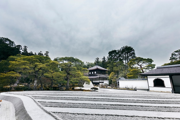 Foto belo jardim japonês