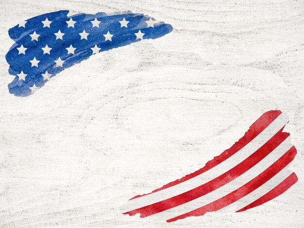 Foto belo padrão com as cores da bandeira americana. close up, sem pessoas, superfície texturizada. parabéns para família, parentes, amigos e colegas