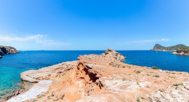 Belo panorama do cabo punta galera