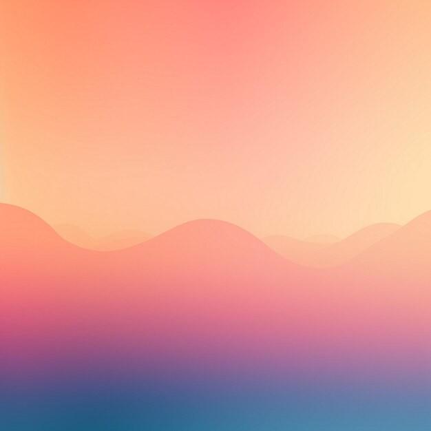 belo papel de parede com gradiente de pôr-do-sol