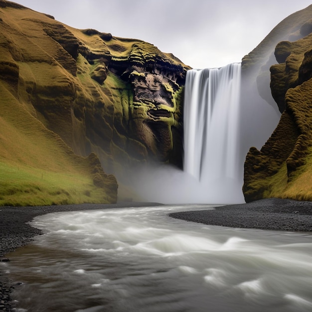 Belo torrent de skogafoss 1