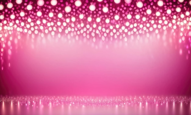 Foto belos fundos abstratos cor-de-rosa com bokeh