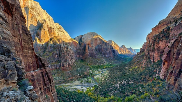 Foto belos papéis de parede 4k com fundo de natureza