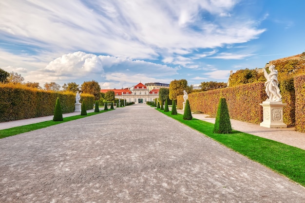 Bajo Belvedere. Palacio principal complejo Belvedere.Vienna.Austria.