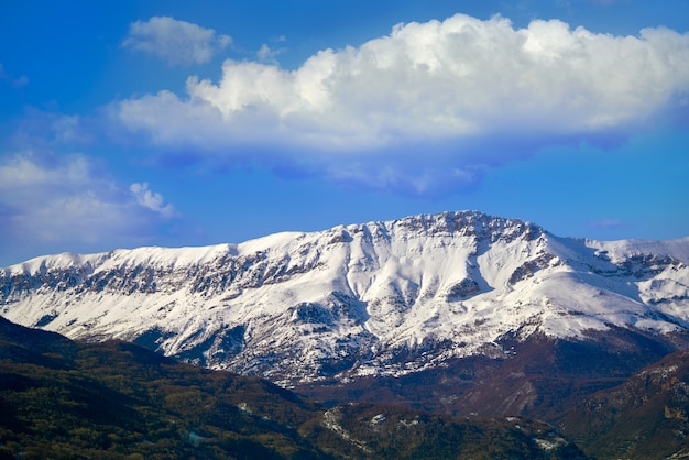 Benasque Cerler montanhas nos Pirenéus Huesca Espanha