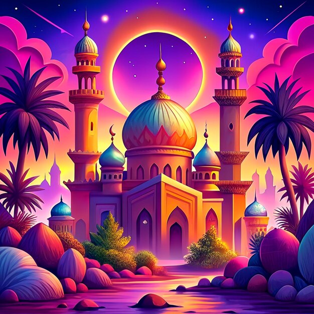 Bênçãos do Ramadão Momentos de Paz e Oração