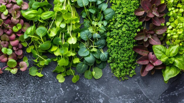 Beneficios para la salud de los microgreens