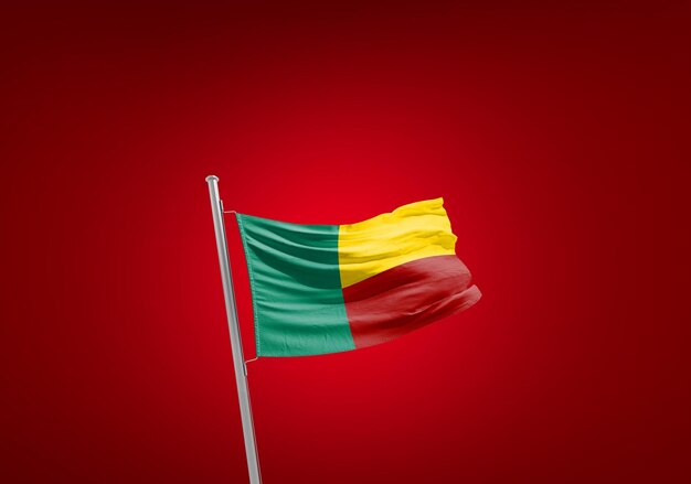 Benin-Nationalflagge