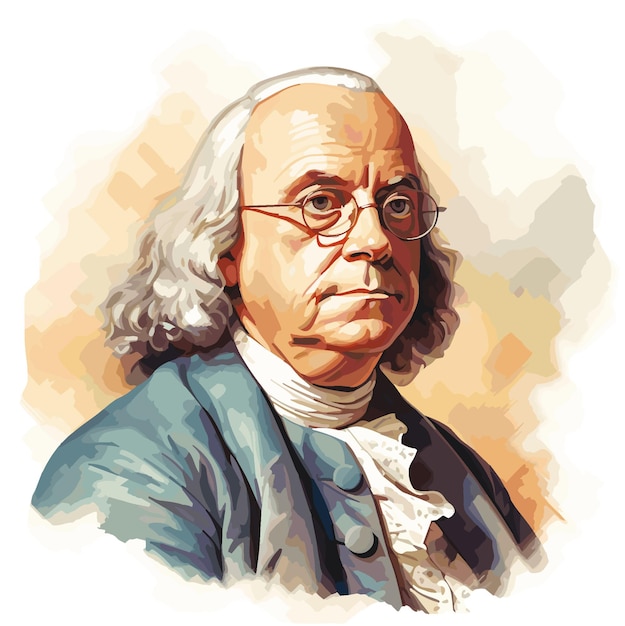Benjamin Franklin fue un polímata estadounidense un destacado escritor científico diplomático político