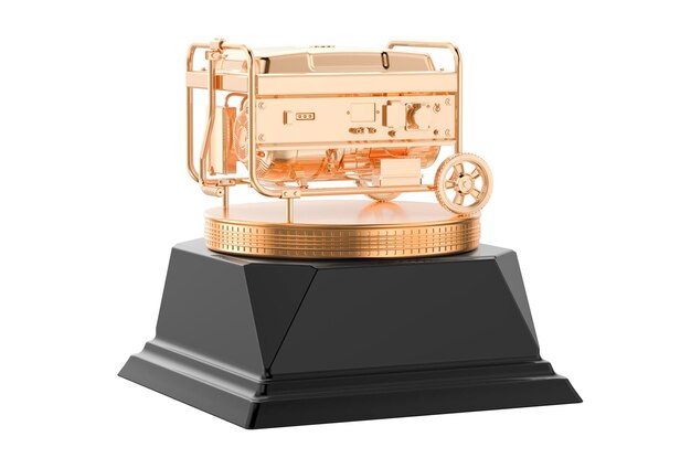 Benzingenerator Golden Award Konzept 3D-Rendering