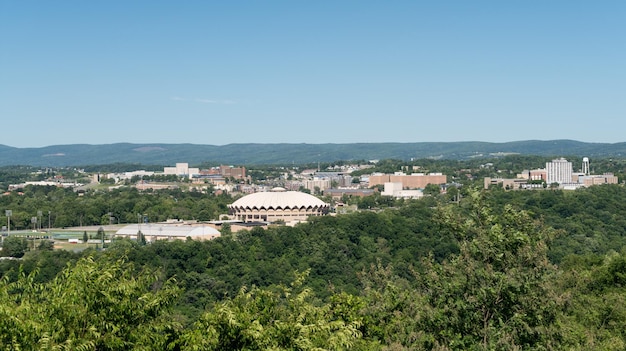 Überblick über die Stadt Morgantown WV