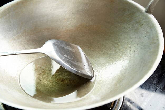 Foto bereite dich darauf vor, in der küche zu kochen.