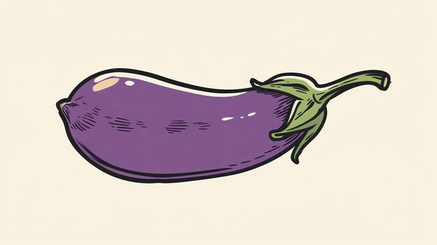 La berenjena, también conocida como berenjana, es una fruta púrpura en forma de huevo que es miembro de la familia de las sombrillas