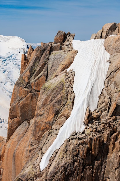 Berg Aiguille du Midi Chamonix