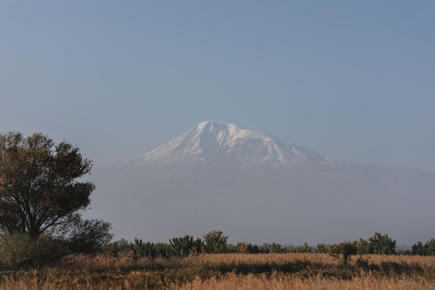 Berg Ararat in Armenien die Stadt Eriwan