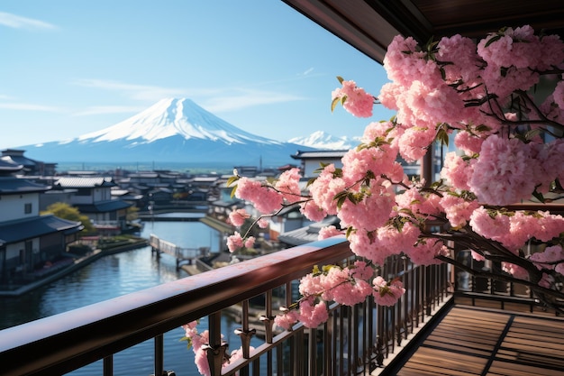 Berg-Fuji-Ansicht japanischer Urlaub Reiseregierung professionelle Fotografie