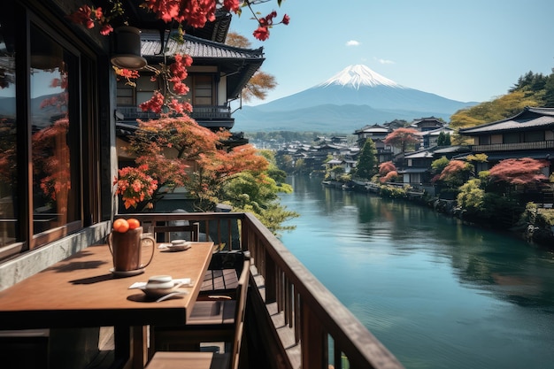 Berg-Fuji-Ansicht japanischer Urlaub Reiseregierung professionelle Fotografie